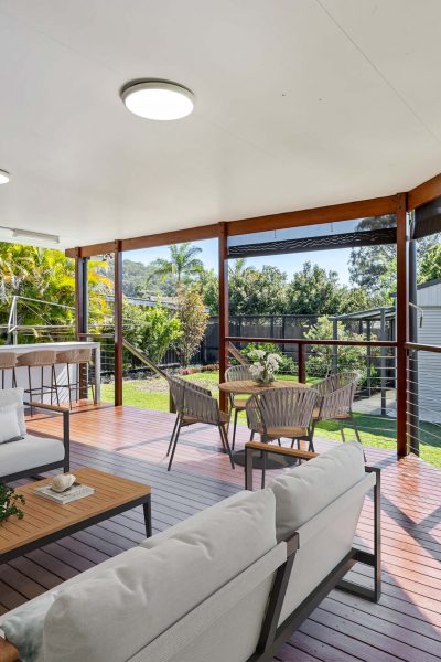 Outdoor area of a property managed by Wombat Real Estate